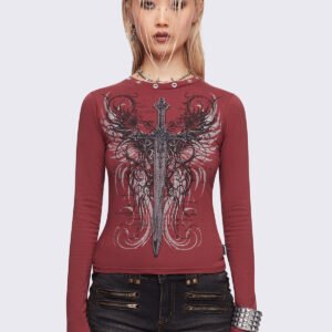 import placeholder for graveborn burgundy top 29938199