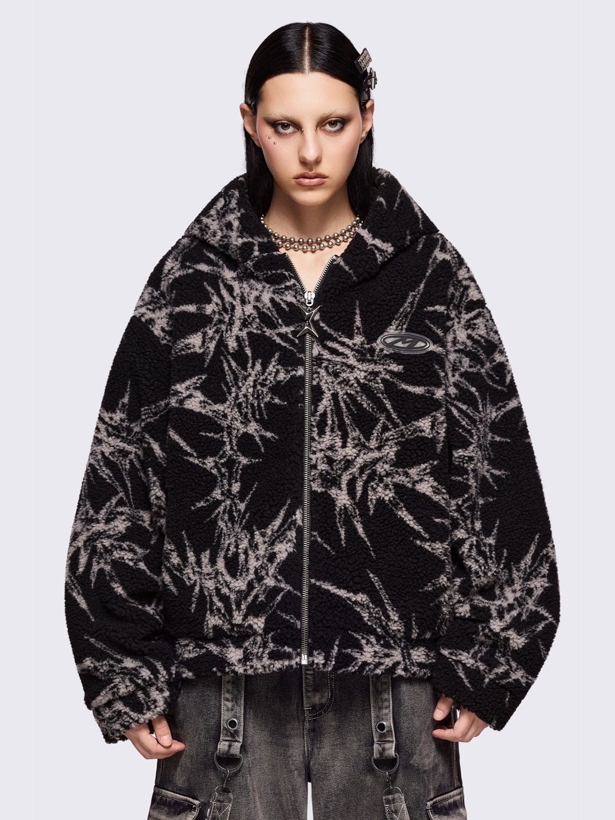 import placeholder for no mercy black borg jacket 29938259